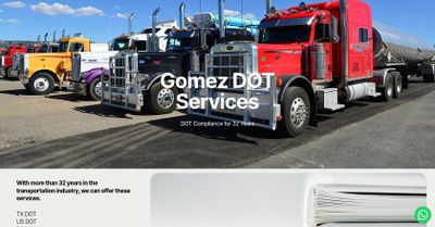 gomez dot services